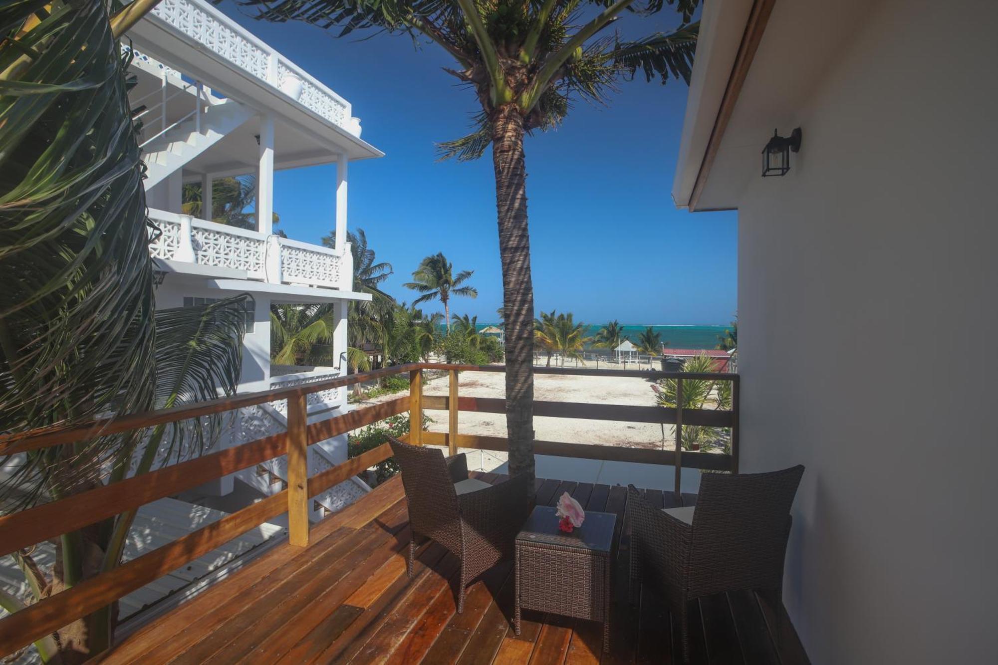 Treetops Hotel Caye Caulker Rum bild